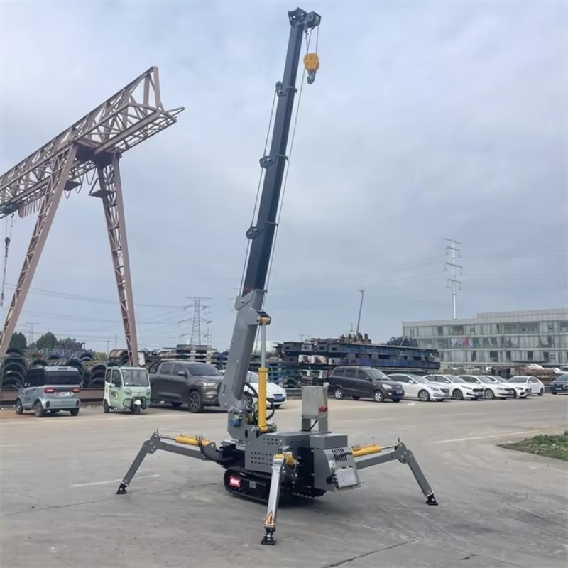 Heavy Equipment Lift - رافعة عنكبوتية صغيرة مدمجة تعمل بالتحكم